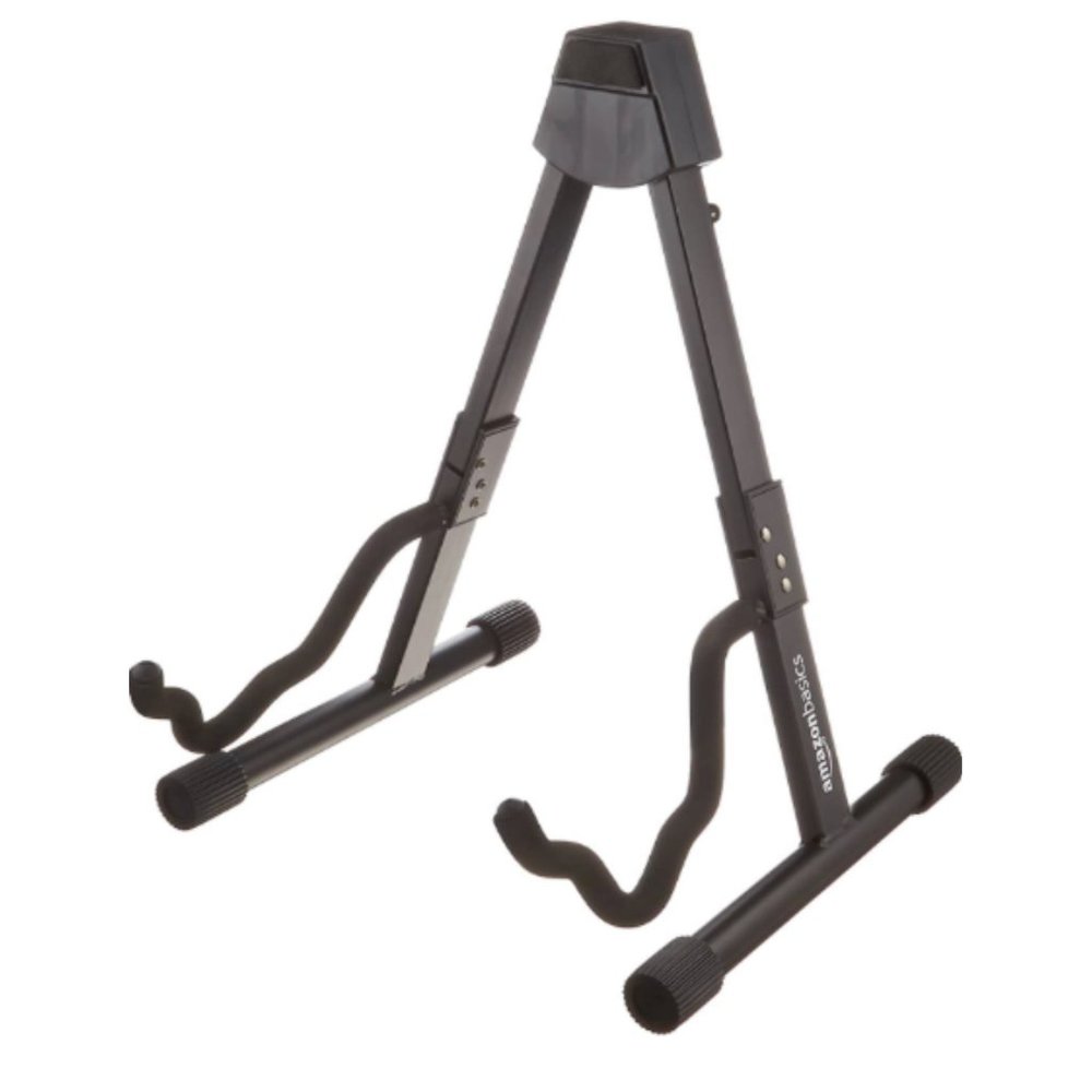 Adjustable Guitar Folding A-Frame Stand for Acoustic and Electric Guitars